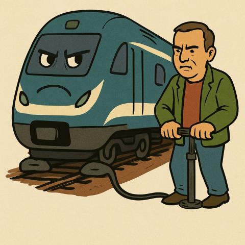 רכבת כועסת