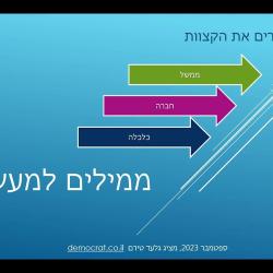 ממילים למעשים